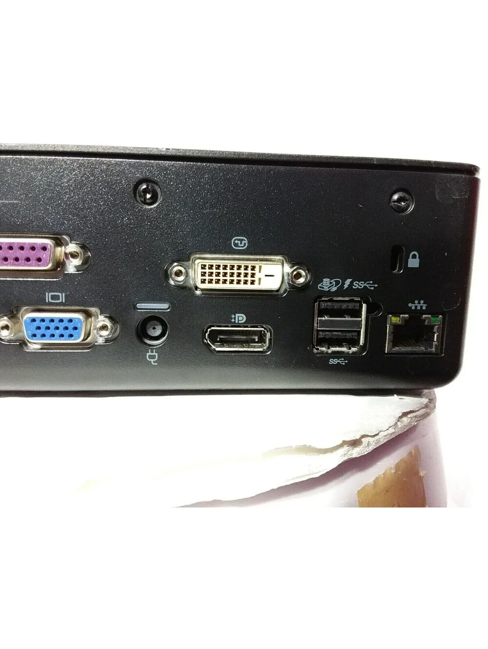 HP A7E32UT 90W Docking Station ProBook 640 645 650 655 G1 G2 DisplayPort Tested